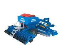 BRUDER Combiné Rotoherse Semoir Repliable Lemken Solitair 9 Echelle 1/16
