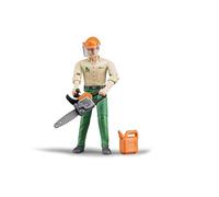 Bruder Figurine bworld 60030 - Forestier avec accessoires - Échelle 1:16 - Homme