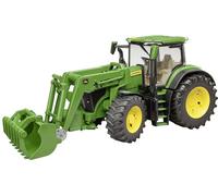 Bruder Tracteur John Deere 7r 350 Avec Fourche