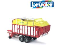 Bruder Jouets 02214 Pottinger Jumbo Profiline Fourrage Remorque - Rotatif Drum 1