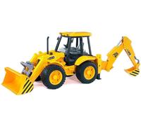 Bruder Jouets 02428 Pro Series JCB 4CX C/W Chargeur Et Pelle Rétro Modèle 1:16