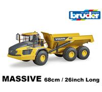 Bruder Jouets 02455 Volvo A60H Camion Benne Dump Truck Modèle 1:16 Echelle