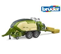Bruder Jouets Foin Ramasseuse-Presse Krone Grand Paquet 1290HDP Vc + 2 Ballots 1