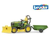 Bruder Jouets John Deere X949 Ride Sur Tondeuse + Conducteur 1:16 Echelle Non
