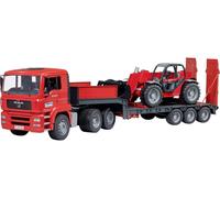 bruder MAN TGA surbaissé avec Manitou MLT633 télescopique, Modèle réduit de voiture