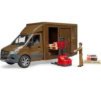 Bruder Camion Ups Mercedes Benz Sprinter Avec Conducteur Et Accessoires