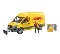 Bruder Mercedes Benz Sprinter DHL Courrier Avec Personnage