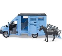 Bruder 2674 Camion Bétaillère Mercedes Benz Sprinter avec un cheval