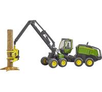 bruder "Abatteuse John Deere 1270G avec 1 tronc d''arbre, Modèle réduit de voiture"