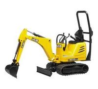 bruder Modèle réduit de véhicule de construction JCB modèle fini Modèle réduit dengin de chantier Jaune G