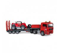 Bruder Nacelle Man Tga Avec Manitou Télescopique Mlt 633
