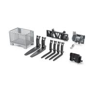 Bruder 2318 Treuil et fourche de chargeur avant