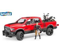 bruder RAM 2500 Power Wagon avec Ducati Desert Sled 02502 Voiture jouet