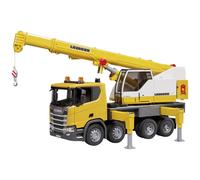 bruder Scania Camion grue Liebherr Super 560R modèle fini Modèle réduit de