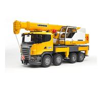 BRUDER Camion Scania R-Serie avec grue Liebherr intégrée