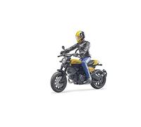 bruder Scrambler Ducati z peÄšnĂ przepustnicĂ i z kierowcĂ