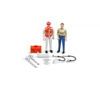 Bruder Set Ambulance Avec Figurines Et Accessoires