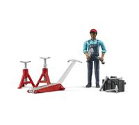 Bruder Set Mécanicien Bworld Avec Figurine Et Accessoires