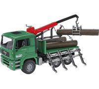 Bruder Camion Man Porte Troncs Avec Grue Et 3 Troncs