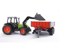Bruder Tracteur Claas Nectis 267f Avec Remorque