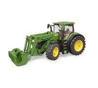 BRUDER Tracteur John Deere 7R 350 avec fourche