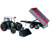 bruder Tracteur + remorque + couplage Class Nectis 267F