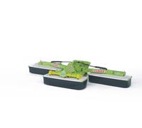 BRUDER Triple Faucheuse Arrière Claas Disco 8550 C Plus