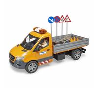 Bruder Véhicule De Maintenance Routière Mb Sprinter Avec Figurine Et Accessoires