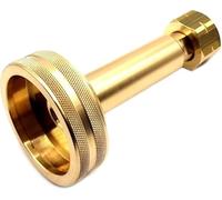 BRUDERSTÜCK Adaptateur Bouteille de Gaz LPG/GPL 21,8 mm + Joint Torique | Remplissage Bouteilles Vides | France, Italie, Balkans, Est Europe | Haute Étanchéité | Robuste & Facile à Utiliser