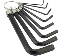 Brüder Mannesmann 6 pans intérieurs Jeu de clés mâles coudées 8 pièces