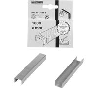 BRÜDER MANNESMANN Agrafes 8 mm zinguées 1.000 pièces