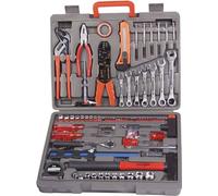 Brüder Mannesmann Coffret à outils 555 pièces, assortiment de petites pièces inclus ; M29555