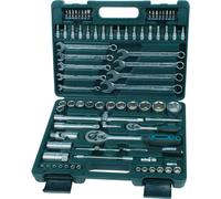 Brüder Mannesmann Coffret à outils avec 82 jeux de clés à douilles 1/4"+1/2