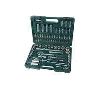 Brüder Mannesmann – Ensemble de clés à cliquet M98410 – 94 pièces, Chrome‑Vanadium, 6,3 et 12,5 mm