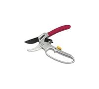 Mannesmann Sécateur cliquet à enclume M63210 – Lame en acier trempé, poignée ergonomique