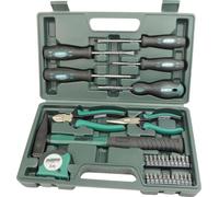 BRÜDER MANNESMANN GREEN LINE 29031 BRÜDER MANNESMANN Jeu d'outils, 31 pièces, en coffret