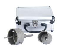 BRÜDER MANNESMANN GREEN LINE BRÜDER MANNESMANN Kit trépan à percussion carbure, 4 pièces