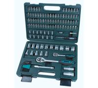 Brüder Mannesmann – Jeu de clés à douille M98415 – métrique 1/4 (6,3mm) & 1/2 (12,5mm) – 115 pièces