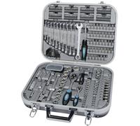 Brüder Mannesmann Jeu de clés à douille métrique 1/4\ (6.3 mm), 1/2\ (12.5 mm) 232 pièces M98450