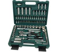 Brüder Mannesmann Jeu de clés à douille métrique 1/4 (6.3 mm), 1/2 (12.5 mm) 94 pièces M 2055-SL