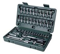 Brüder Mannesmann Jeu de clés à douille métrique 1/4 (6.3 mm) 46 pièces M 2040