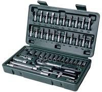 Brüder Mannesmann Jeu de clés à douille métrique 1/4 (6.3 mm) 46 pièces M 2040