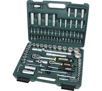BRÜDER MANNESMANN Jeu de douilles 1/4" + 1/2" 94 pièces