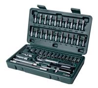 BRÜDER MANNESMANN Jeu de douilles 1/4', 46 pièces