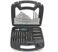 Brüder Mannesmann M54375 75 pièces Assortiment de forets et d'embouts