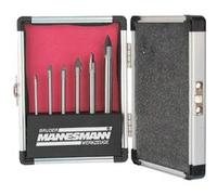 Brüder Mannesmann Jeu de forets pour verre 6 pcs Acier 54806 G