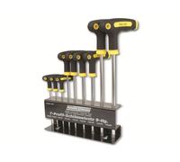 Brüder Mannesmann | Jeu de pinces Torx T | Jeu de 9 pièces à têtes magnétiques