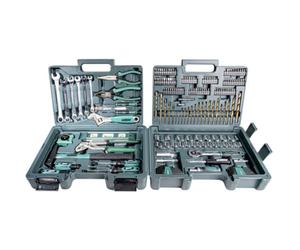 BRÜDER MANNESMANN Jeu d'outils, 176 pièces, coffre à outils