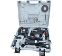 BRÜDER MANNESMANN Kit d'outils électroportatifs, 4 pièces