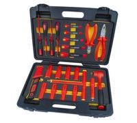 BRÜDER MANNESMANN Jeu d'outils VDE 24 pièces en coffret